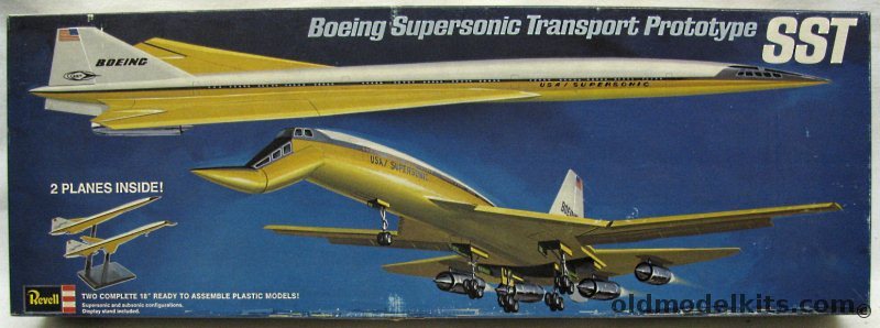 Revell 1/200 Boeing SST Supersonic 2 Kits (2707), H262-300 plastic model kit